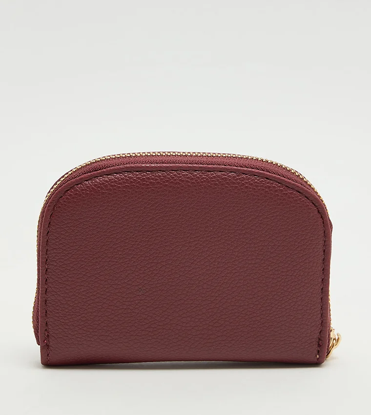ANNE KLEIN  Anne Klein Logo Detail Zip-around Card Holder for Women | Best Price UAE